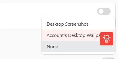 Opciones de Desk Preview