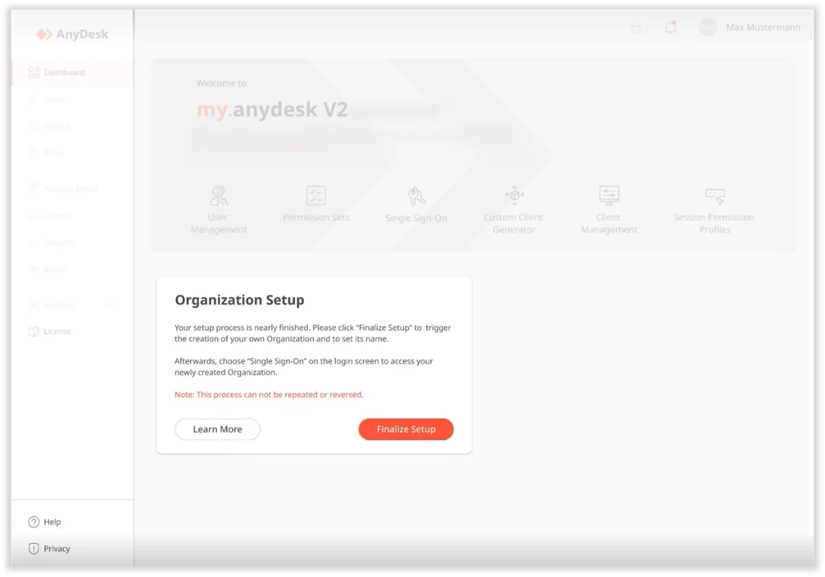 configuración org 1