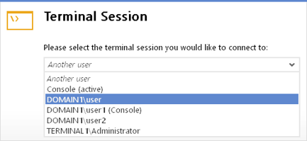 Diálogo que aparece ao solicitar uma sessão AnyDesk para um Windows Server remoto.