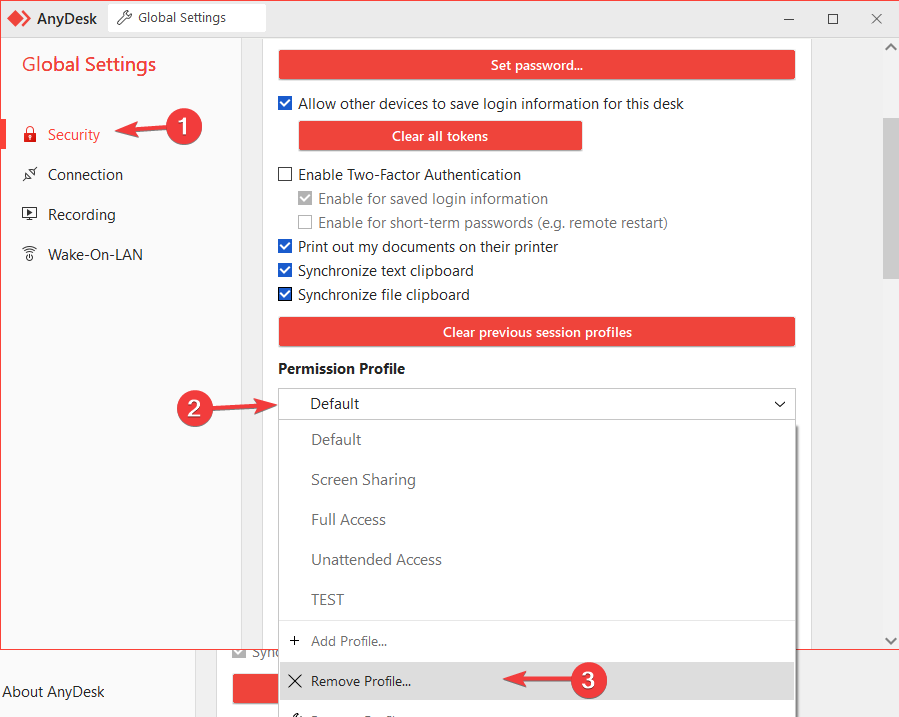 Configure AnyDesk To Accept Connections Only With User Permission