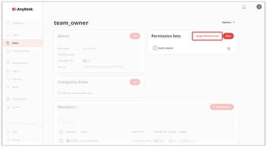 assign a permission set