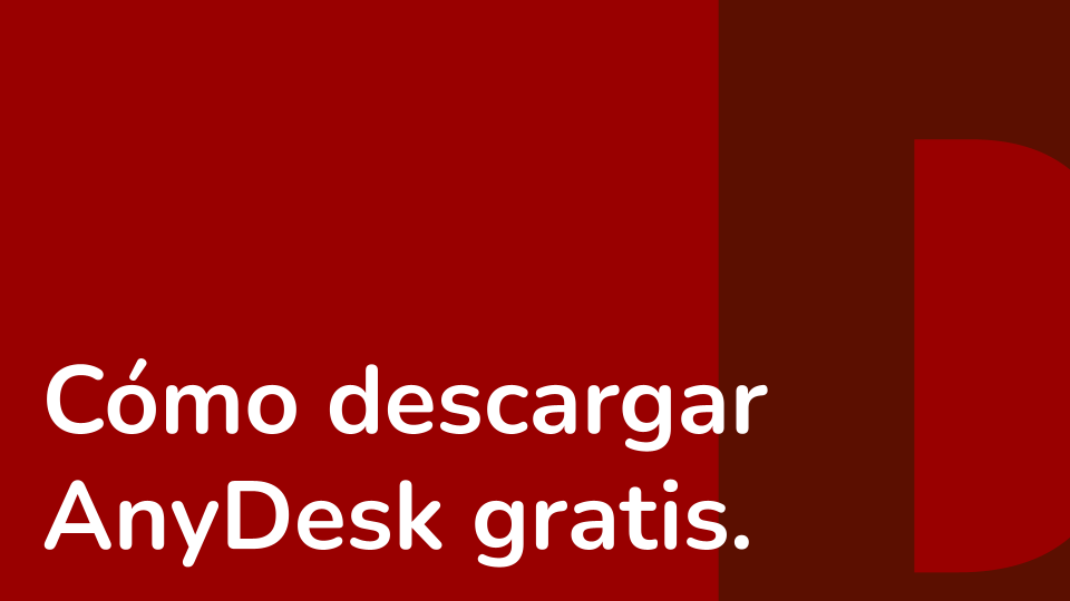 Descargar AnyDesk