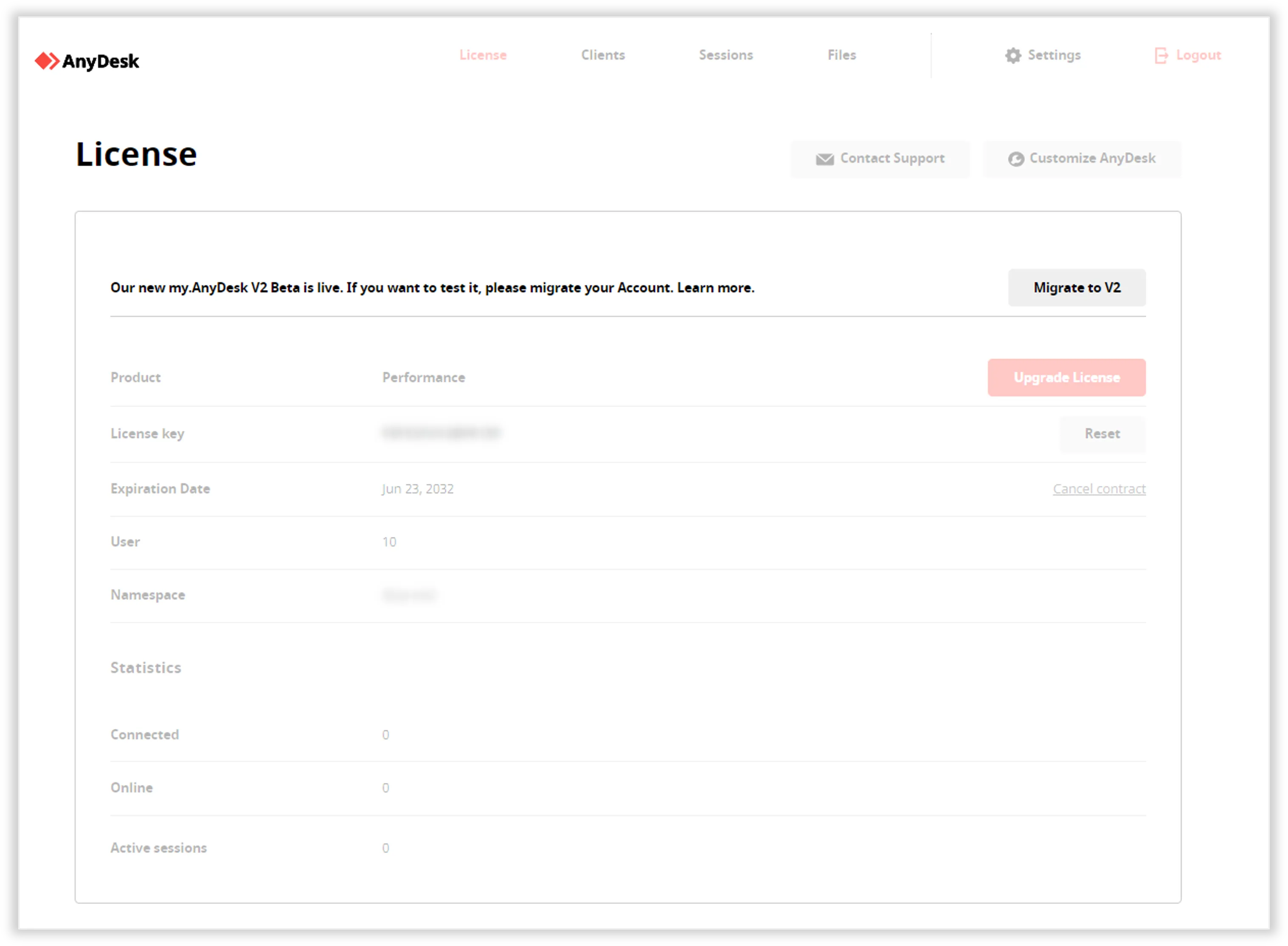 Account migration_Migrate button