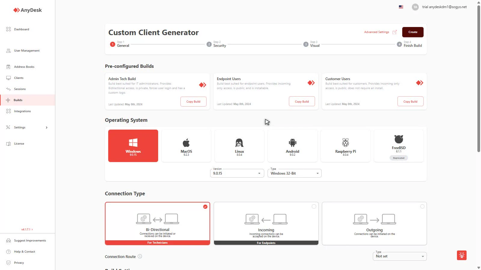 Paso General del Custom Client Generator