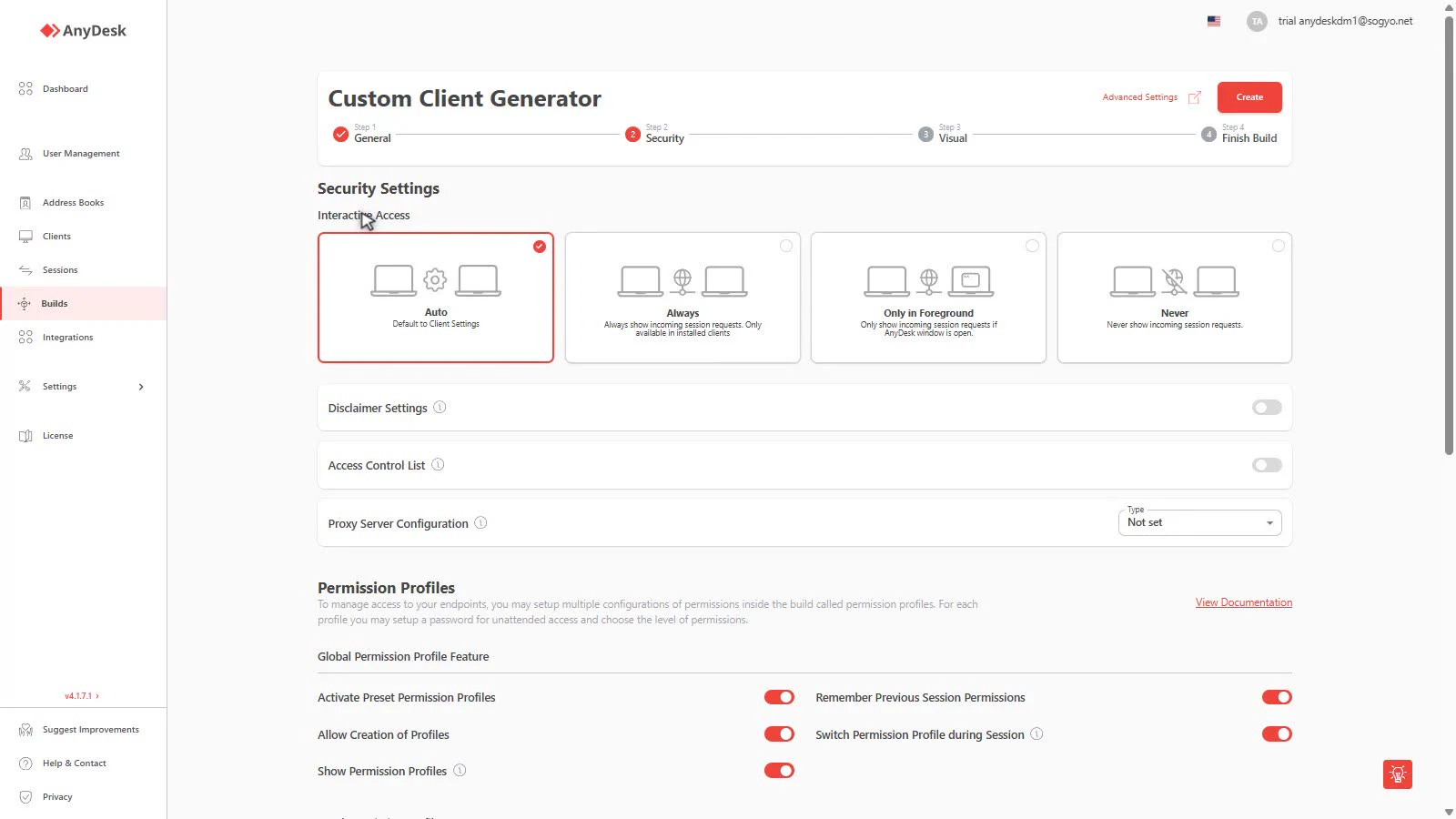 Paso Security del Custom Client Generator