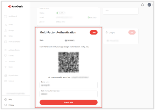 Autenticación Multifactor